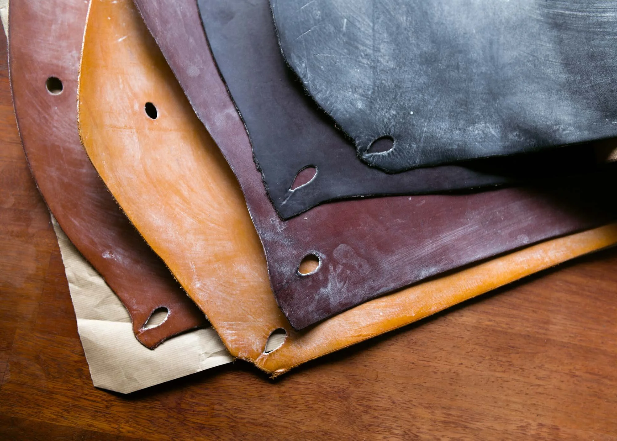 小物 FULL GRAIN BRIDLE / BYRNE Classic Full-Grain Leather Belt - Von Baer
